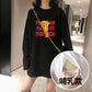Pregnant Women's Breastfeeding Clothing Autumn and Winter Long Sleeve Mid-length Korean Style Loose plus size Base Shirt Nursing Clothing Outer Wear T-shirt for Women