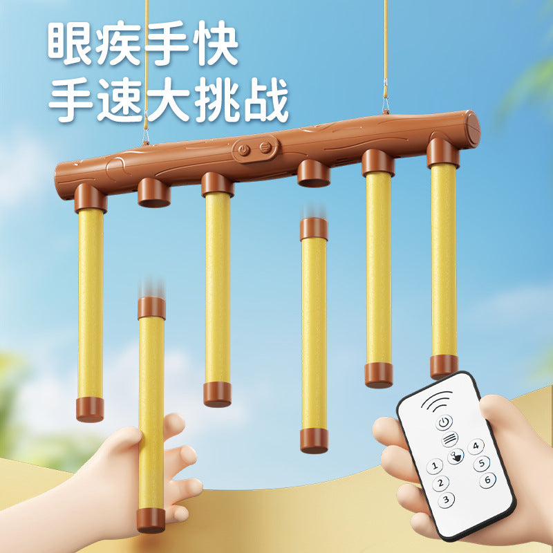 Cross-Border Popular Quick-Reflex Stick-Grabbing Machine for Children, Sensory Integration and Reaction Training, Parent-Child Interaction, Wedding Party Toy
