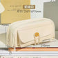 Button Pencil Bag with Good Looks for Girls, Large Capacity, Simple Ins Student Creative Canvas Stationery Bag, Pencil Stationery Box