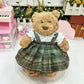 {Only Baby Clothes}25Cm Barcelona Bear Sweatshirt Toy Bear Clothes Skirt Bear Replacement Can Be Sent with Samples and Pictures