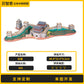 Three-Dimensional Puzzle Ancient Style 3D Model Building Assembled Wooden Kidsren's Educational House Toy Building Blocks Temple of Heaven Mortise and Tenon