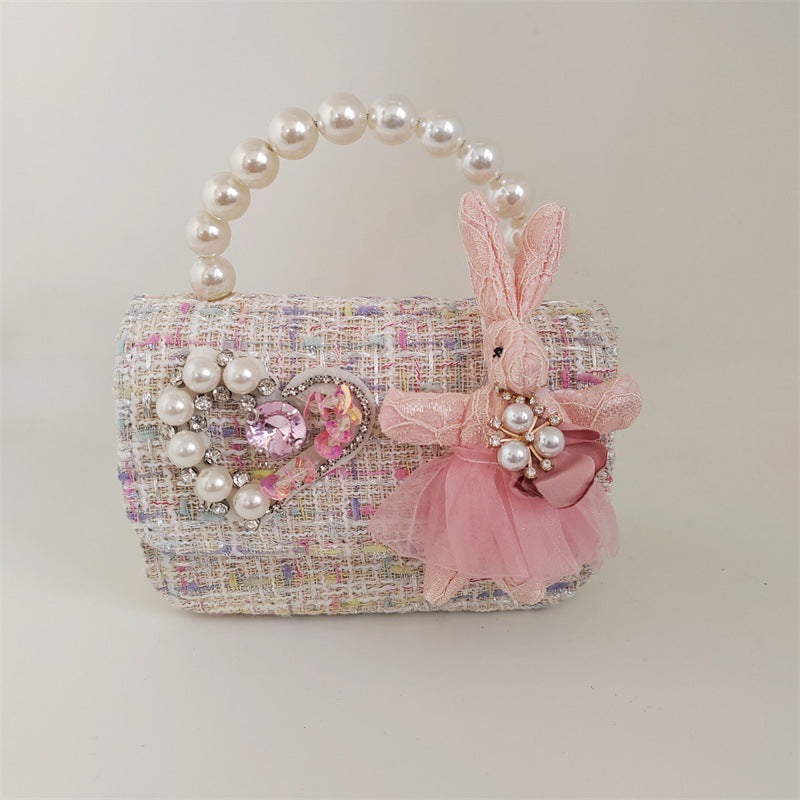 2025 Spring and Summer Explosions Fashion Casual Children's Candy Jelly Bag Mini Shoulder Crossbody Handbag Wholesale