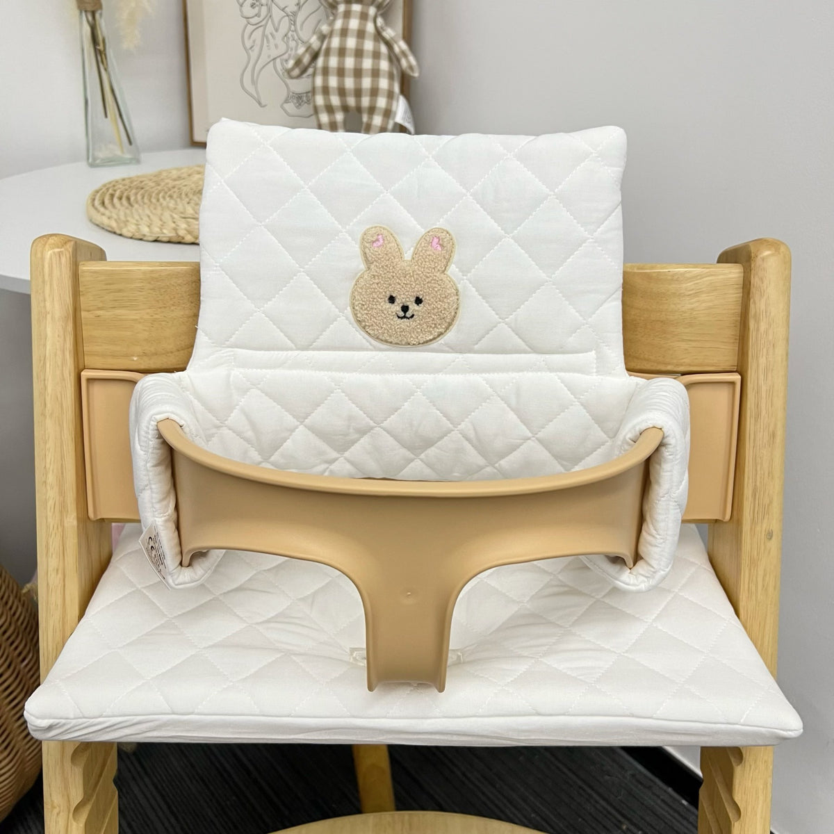 Ins Nordic Style Baby Dining Chair Children's Growth Chair Cushion Baby Dining Chair Cushion Waterproof and Urine-proof Sitting
