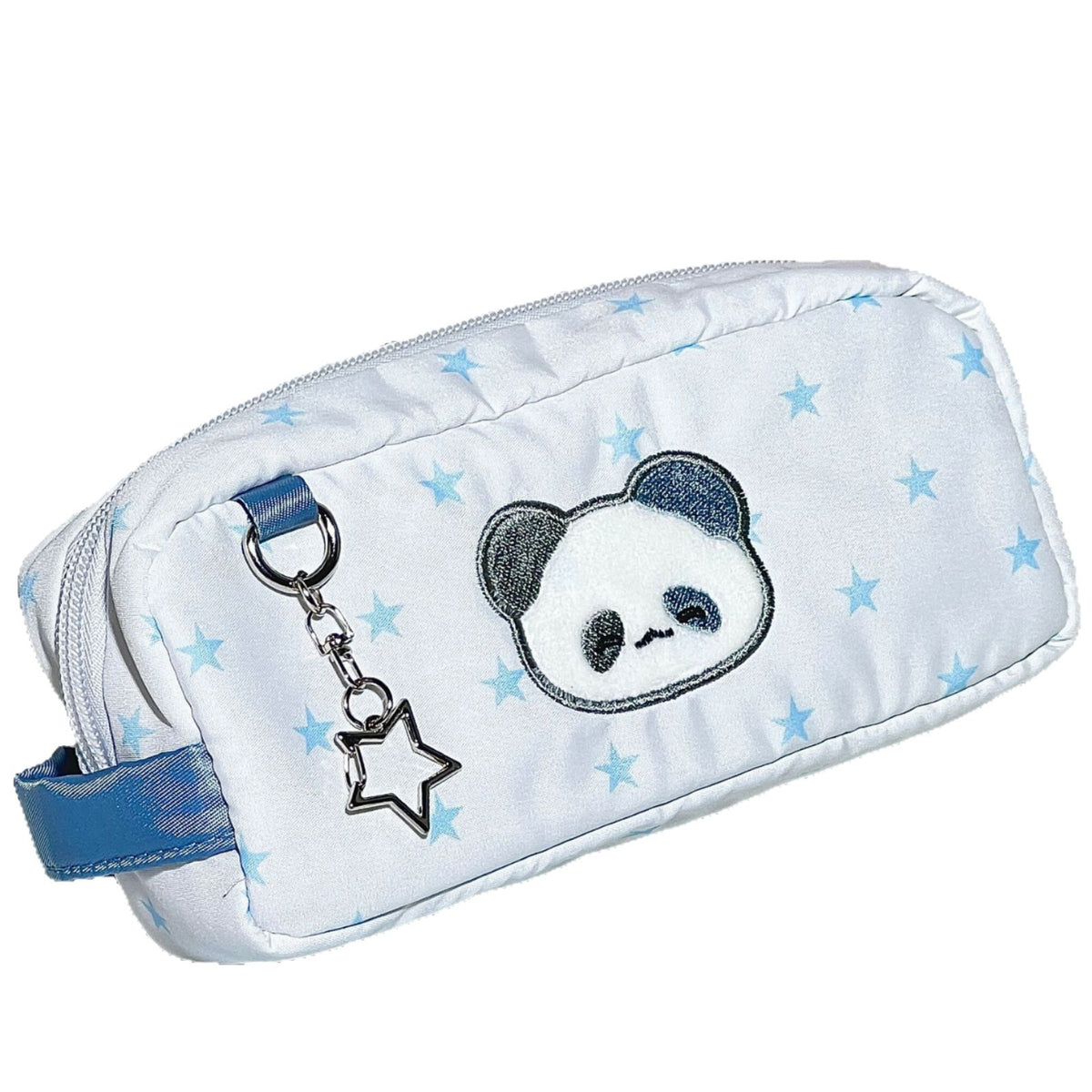 Japanese-Style Cute Star Red Panda Pencil Case Ins High-Value Stationery Box for Middle and Elementary School Students Large Capacity Storage Bag