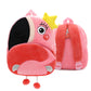 Cute Cartoon Animal Children's Backpack Stall Supply Backpack Kindergarten Plush Backpack Children's Bag Orderable Printing