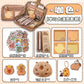 Capibala Capybara Pencil Case Large Capacity 12-Layer Coffee Maillard High-Value Multi-Function Pencil Case