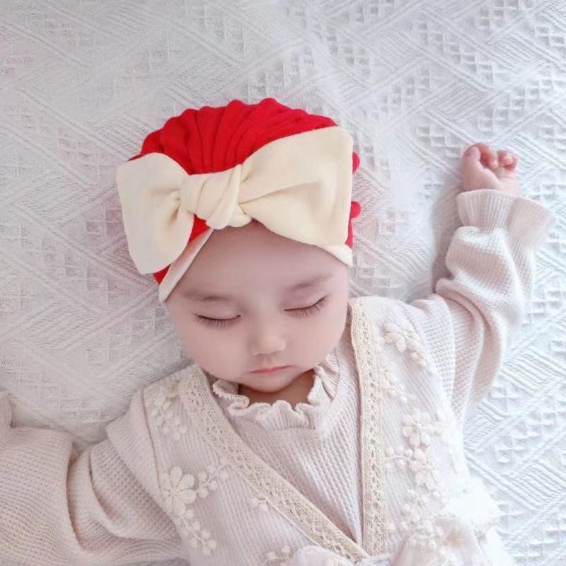 Baby Hat Spring and Autumn Pure Cotton Newborn Baby Spring and Autumn Hat Newborn Baby Boys and Girls Cute Spring Fetal Hat