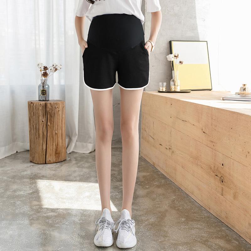 Pregnant Women's Shorts Spring and Summer Thin Leggings Outer Wear Safety Pants Spring and Autumn Loose Fashion Casual Sports Pants Summer Wear