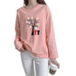 Out to wear nursing clothes spring and autumn clothes nursing maternity clothes moon clothes long sleeve outer home clothes loose T-shirt autumn