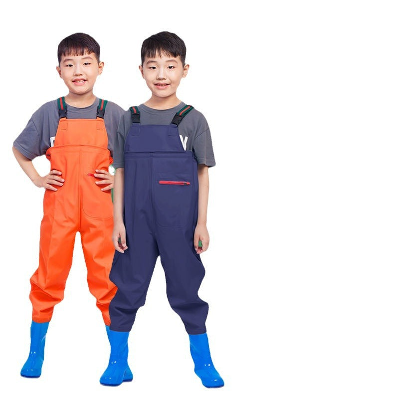 Children play water clothes play sand play water artifact children's water pants beach toys kindergarten toys waterproof anti-dirty clothes