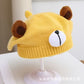 Spring and Autumn Korean Style Baby Boy and Girl Candy Color All-match Knitted Beret Children's Western Style Casual Wool Hat Paintler Hat