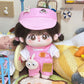 Dropshipping 20cm Baby Clothes Cotton Doll Clothes Cute Pajamas Set Original Antique Han Dynasty Doll Dress up