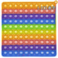 Learn 1-100 Number Bubble Press Mathematical Thinking Training Game Educational Science and Education Toys Rodent Killer Pioneer