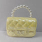 2025 Spring and Summer Explosions Fashion Casual Children's Candy Jelly Bag Mini Shoulder Crossbody Handbag Wholesale