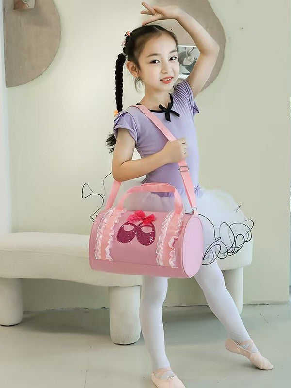 Dance Bag Cross Border New Style Dance Bag Girls Cute Ballet Bag Girls Latin Dance Bag Children Crossbody Bag Batch