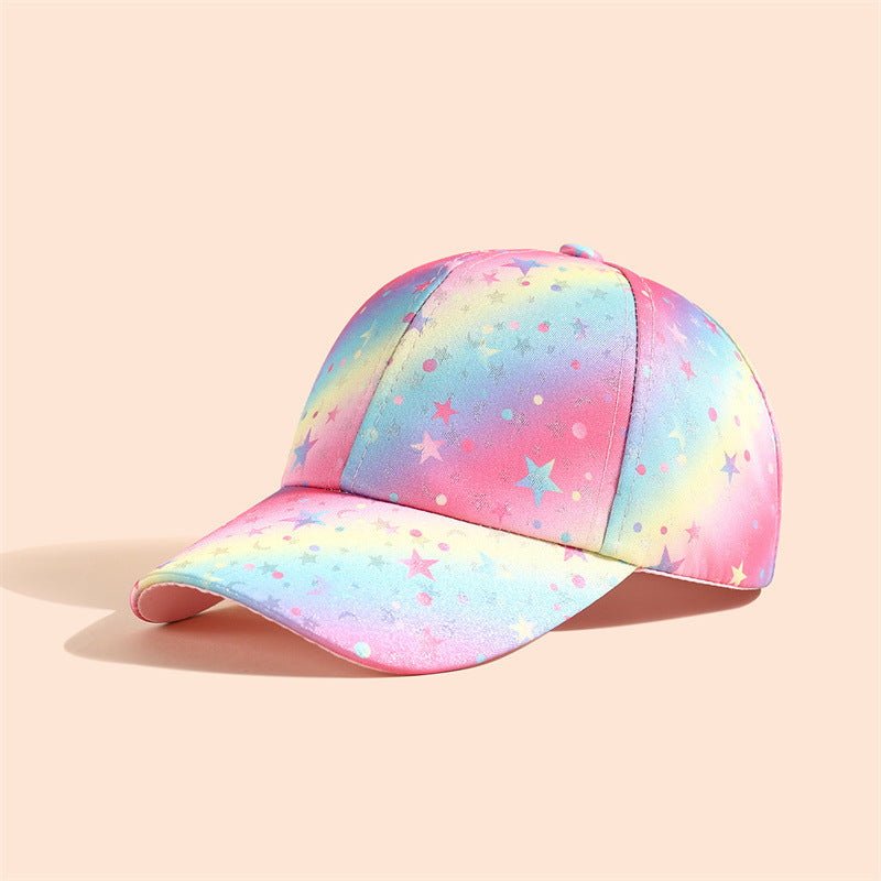Cross-border Unicorn Children's Baseball Cap Baby Hat Spring and Autumn Festival Cross-border Foreign Trade Duck Tongue Hat