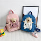 Kindergarten School Bag Cartoon Bear Unisex Backpack 2026 New Korean Style Trendy Children's Backpack Gift Bag Wholesale