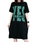 Breastfeeding Top Moon Dress dress Maternity Dress Mid-length Summer Short-sleeved Printed Breastfeeding Out Breastfeeding Skirt
