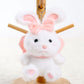 Bow Bear Doll Pendant Keychain Backpack Small Doll Jewelry Plush Toy Wholesale Girl Doll