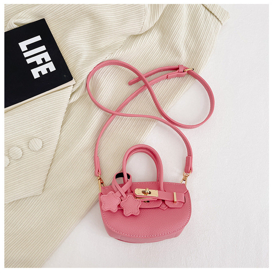 2025 Spring and Summer Explosions Fashion Casual Children's Candy Jelly Bag Mini Shoulder Crossbody Handbag Wholesale