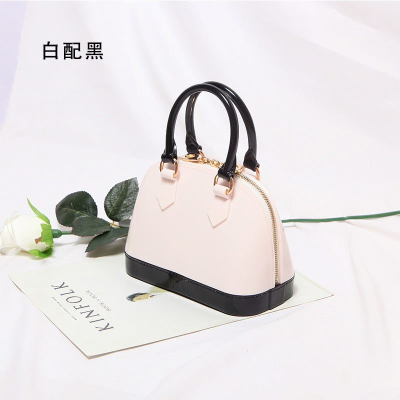 2025 Spring and Summer Explosions Fashion Casual Children's Candy Jelly Bag Mini Shoulder Crossbody Handbag Wholesale