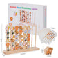 Three-Dimensional Four-Piece Chess Four-Piece Game Chess P 0.34kg Kidsren's Educational Early Education Multi-Person Toy Wooden Boxed Multi-Color