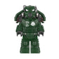 Flame X-01 Mecha Third-Party Radiation Warrior Building Block Figure Cross-Border Goods Bagged for Boys Compatible with Lego