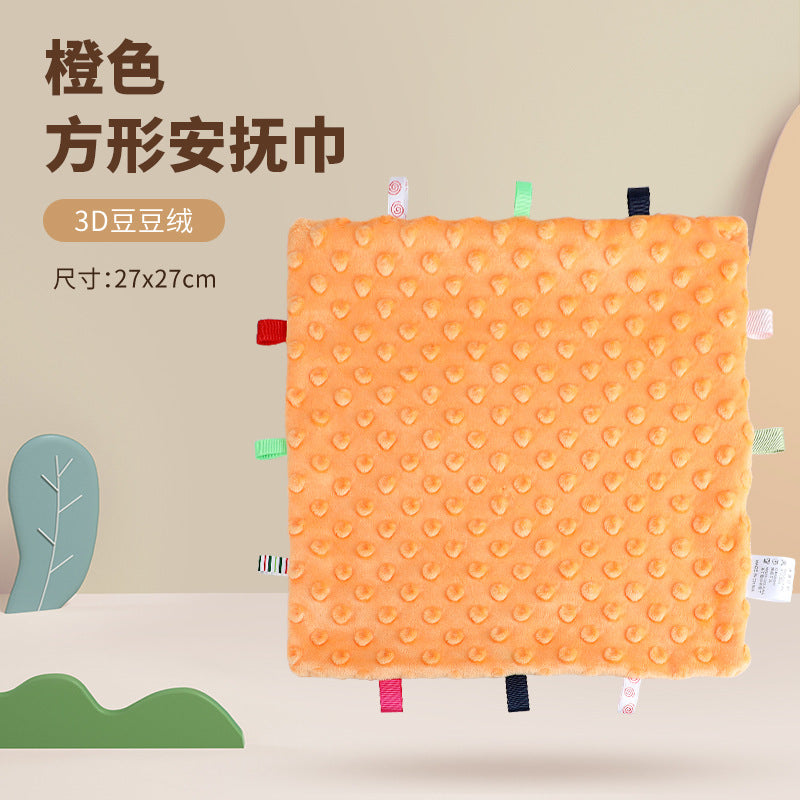 Baby Washable Sleeping Doll Baby Soothing Towel Doll with Teeth Gum Locomable Toy for Boys and Girls