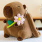 Capibala Doll Capybara Backpack Doll Large Capacity Cartoon Plush Toy Doll Internet Popular