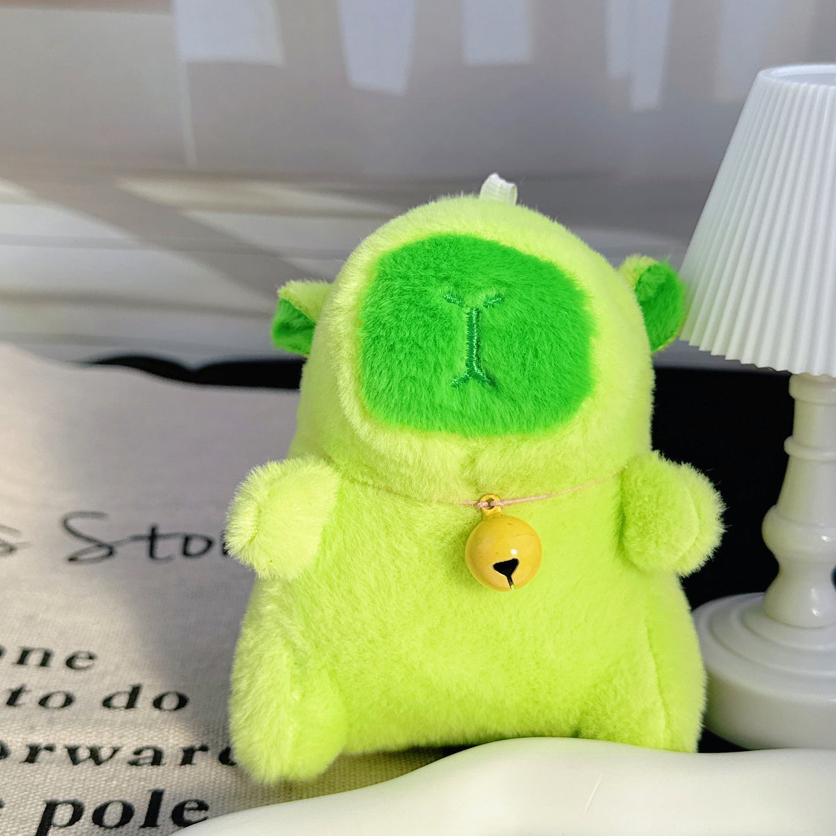 Internet Popular Cute Cute Cappibala Pendant Plush Toy Doll Capybara Bag Pendant Keychain Doll Doll