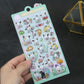 High-Quality Second-Generation Cartoon 3D Relief Hollow Stickers Cute Reward 3D Stickers Wholesale