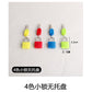 Montessori teaching aids colorful small lock learning unlocking game children's early education Montessori key lock sensory toys