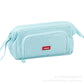 Korean Style Boat-Shaped Large-Capacity Multi-Layer Oxford Pencil Bag Multi-Functional Portable Stationery Box Simple Student Storage Pencil Bag