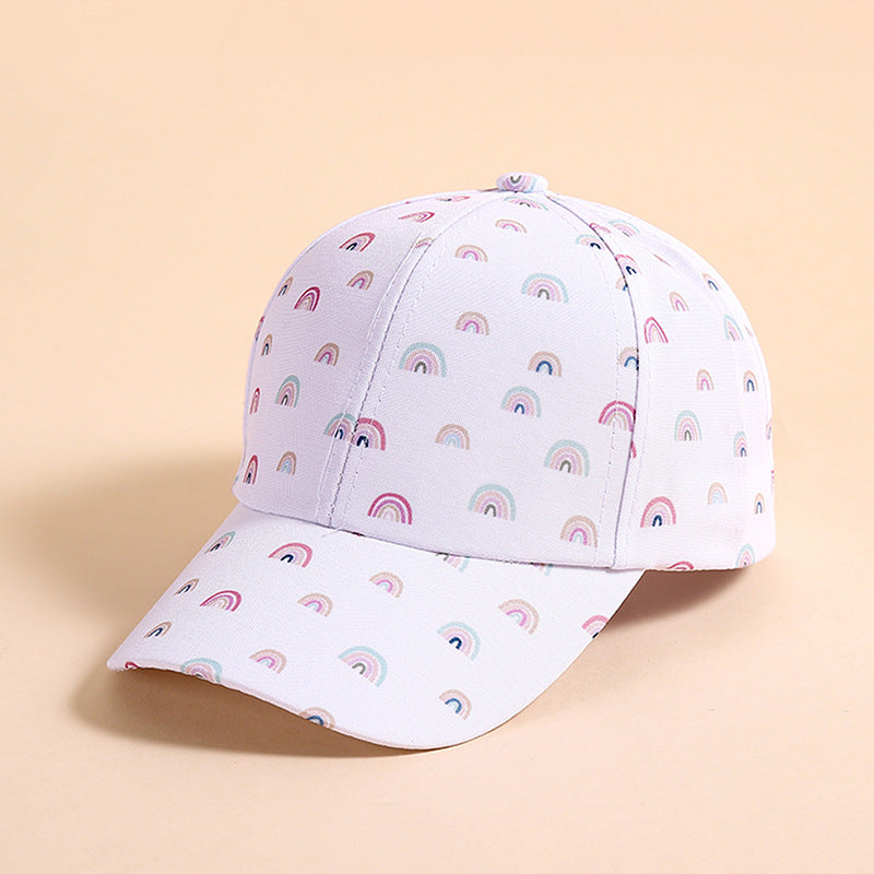 Cross-border Unicorn Children's Baseball Cap Baby Hat Spring and Autumn Festival Cross-border Foreign Trade Duck Tongue Hat