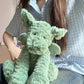 British Jelly Wave Series Curly Lion Monkey Plush Toy Wave Hair Dragon Doll Curly Highland Cow