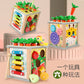 Children's Educational Bead Toys Kindergarten Students Early Education Matching Montessori Teaching Aids Shape Cognitive Beaded Treasure Box