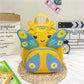Cute Butterfly Children's backpack fashionable western style girls' schoolbag Western style versatile high-looking girl's anti-Lost Backpack