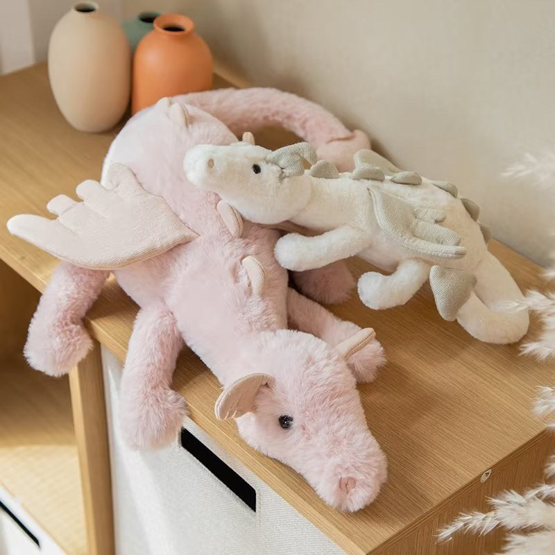 Cross-border simulation cute flying dragon plush toy pterosaurus plush doll cushion pillow soothing accompany sleeping doll