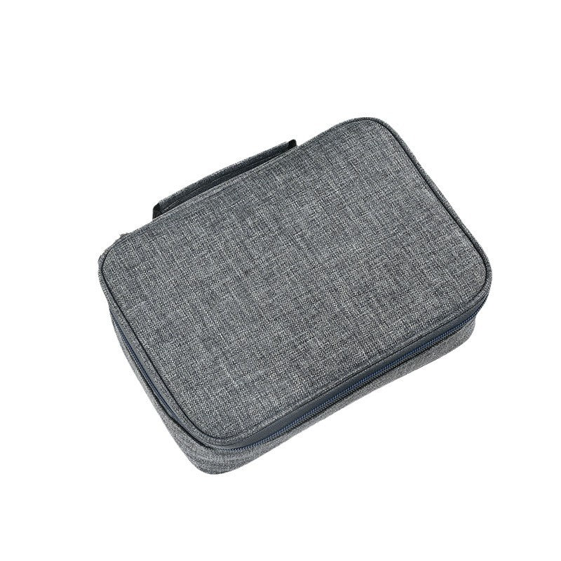 72 Hole Sketch Pen Storage Bag Amazon Hot Student Pencil Bag Three-Layer 24 Hole 48 Hole Pencil Stationery Storage Bag
