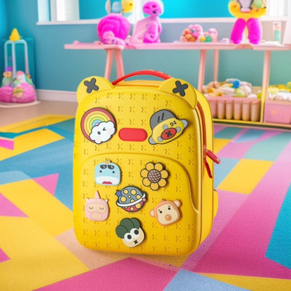 Factory Direct Delivery School Kindergarten Eva Small Boy and Girl Schoolbag Childlike Cute Ultra-Light Antibacterial Backpack