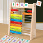 Montessori children's beads calculation frame arithmetic kindergarten first grade teaching aids students abacus addition and subtraction abacus