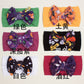 European and American New Halloween Children's Hair Band Pumpkin Head Printed Bow Baby Hair Accessories Baby Headscarf