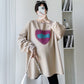 Pregnant women's autumn and winter autumn coat 2023 spring fashion loose sweater dress autumn T-shirt thin