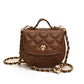 Dropshipping New Personalized Kidsren's Shoulder Bag, Fashionable and Versatile Girl's Crossbody Bag, Pure Color Pu Design Coin Purse