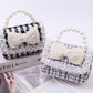 Fashionable Little Girl's Chanel-Style Bag, Children's Princess Crossbody Bag, Stylish and Cute Little Girl's Shoulder Handbag