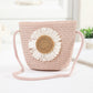 Cross-border New Children's Bag Spring and Summer New Children's Crossbody Bag Handmade Straw Satchel Travel Mini Coin Purse
