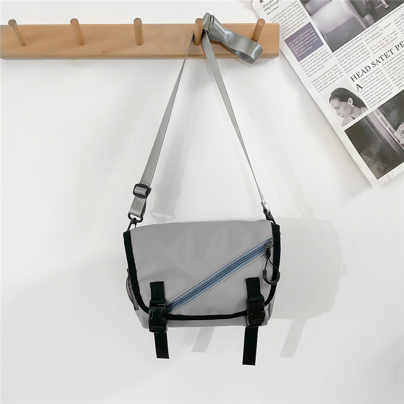 Children's Satchel Boys' Messenger Bag Large Children's Backpack Japanese and Korean Style Boys' Crossbody Bag Fashionable Casual Shoulder Bag for Women