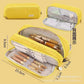 Korean Style Boat-Shaped Large-Capacity Multi-Layer Oxford Pencil Bag Multi-Functional Portable Stationery Box Simple Student Storage Pencil Bag