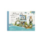 Manor Tour Landscaping Die-Cut Pet Sticker Book Retro Manor Orange Character Handbook Decoration Material Sticker