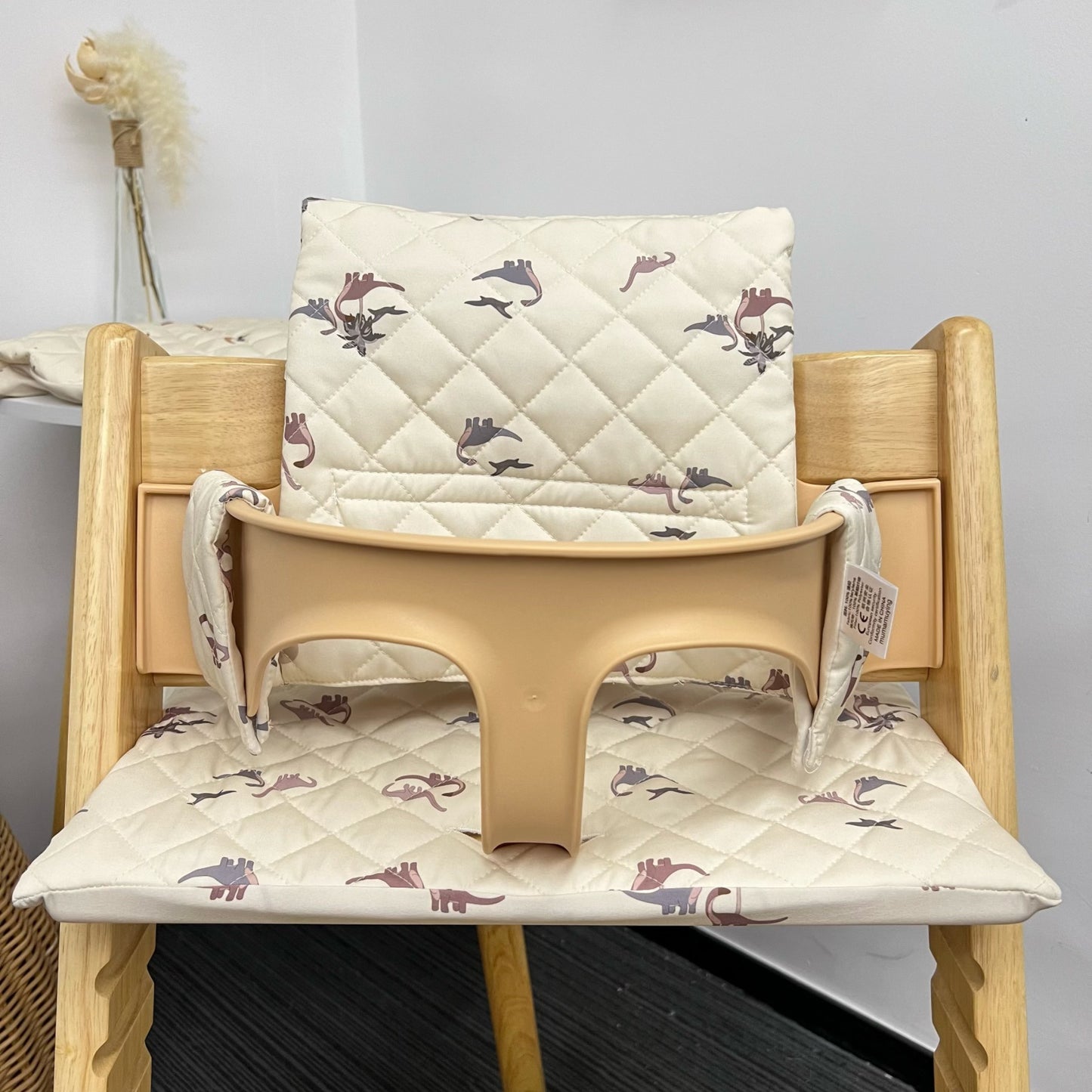 Ins Nordic Style Baby Dining Chair Children's Growth Chair Cushion Baby Dining Chair Cushion Waterproof and Urine-proof Sitting